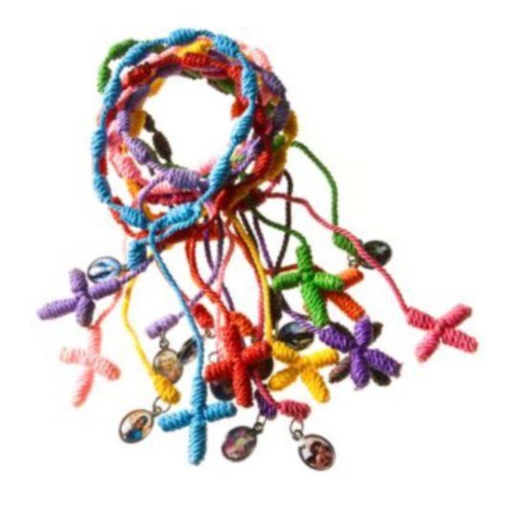 SET of 3 *1st Communion* Decenario Charm Bracelets